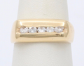 Vintage 14K Yellow Gold Diamond Ring Band