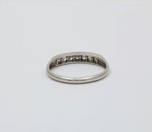 Load image into Gallery viewer, Vintage Diamonds Platinum Wedding Band
