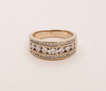 Load image into Gallery viewer, Vintage Ladies Diamonds 14K Yellow Gold Wedding Band
