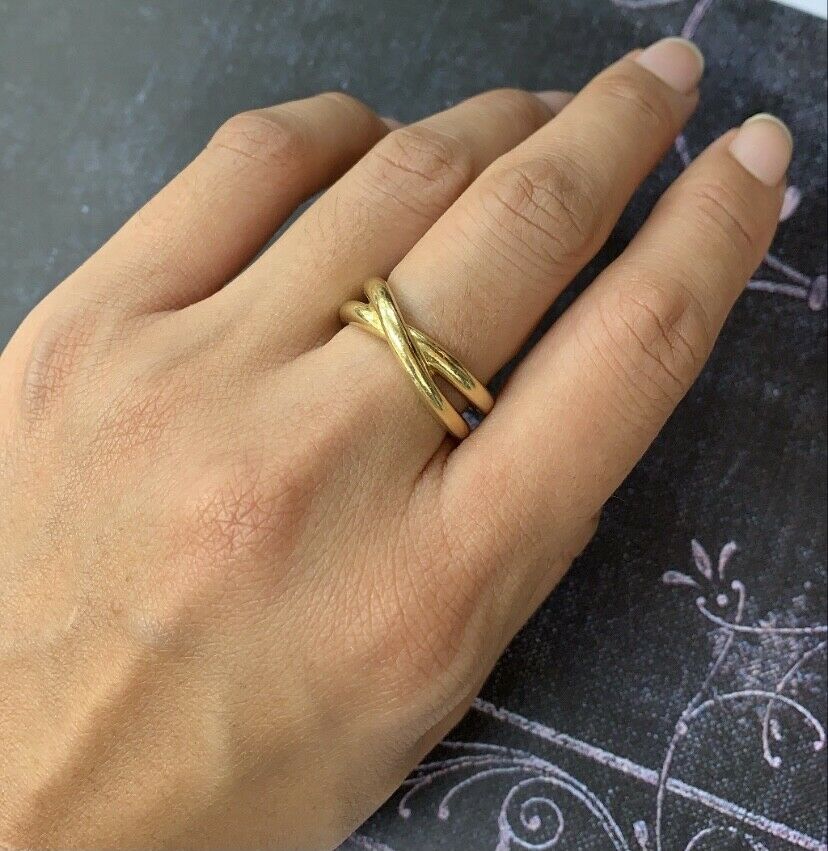 Tiffany's & Co Paloma Picasso Le Cercle 18K Gold Ring Band