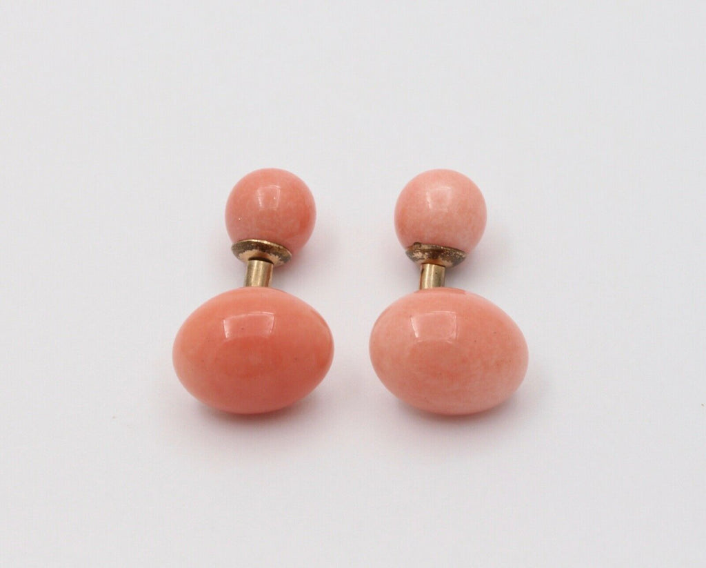 Antique Leach & Garner Jasper Gold Filled Cufflinks