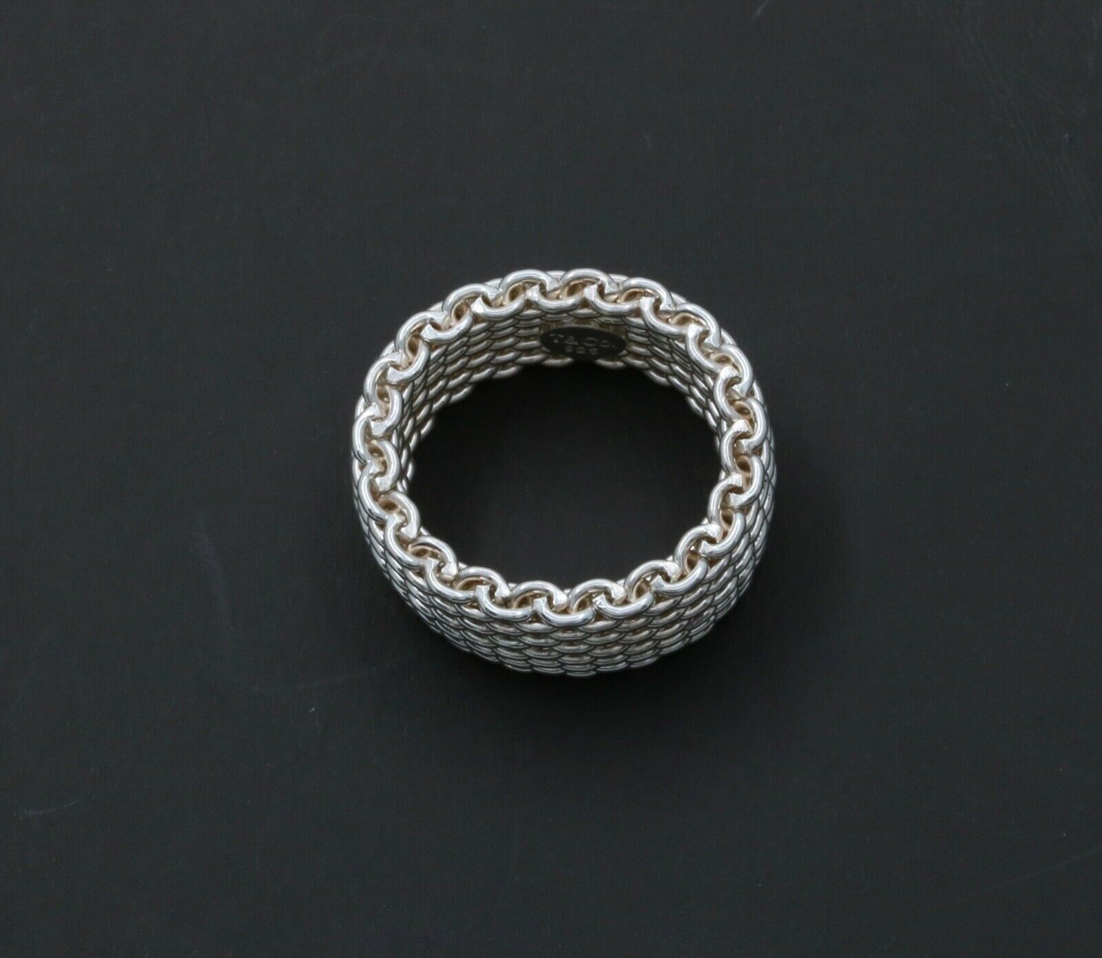 Tiffany and Co. Somerset Mesh Ring