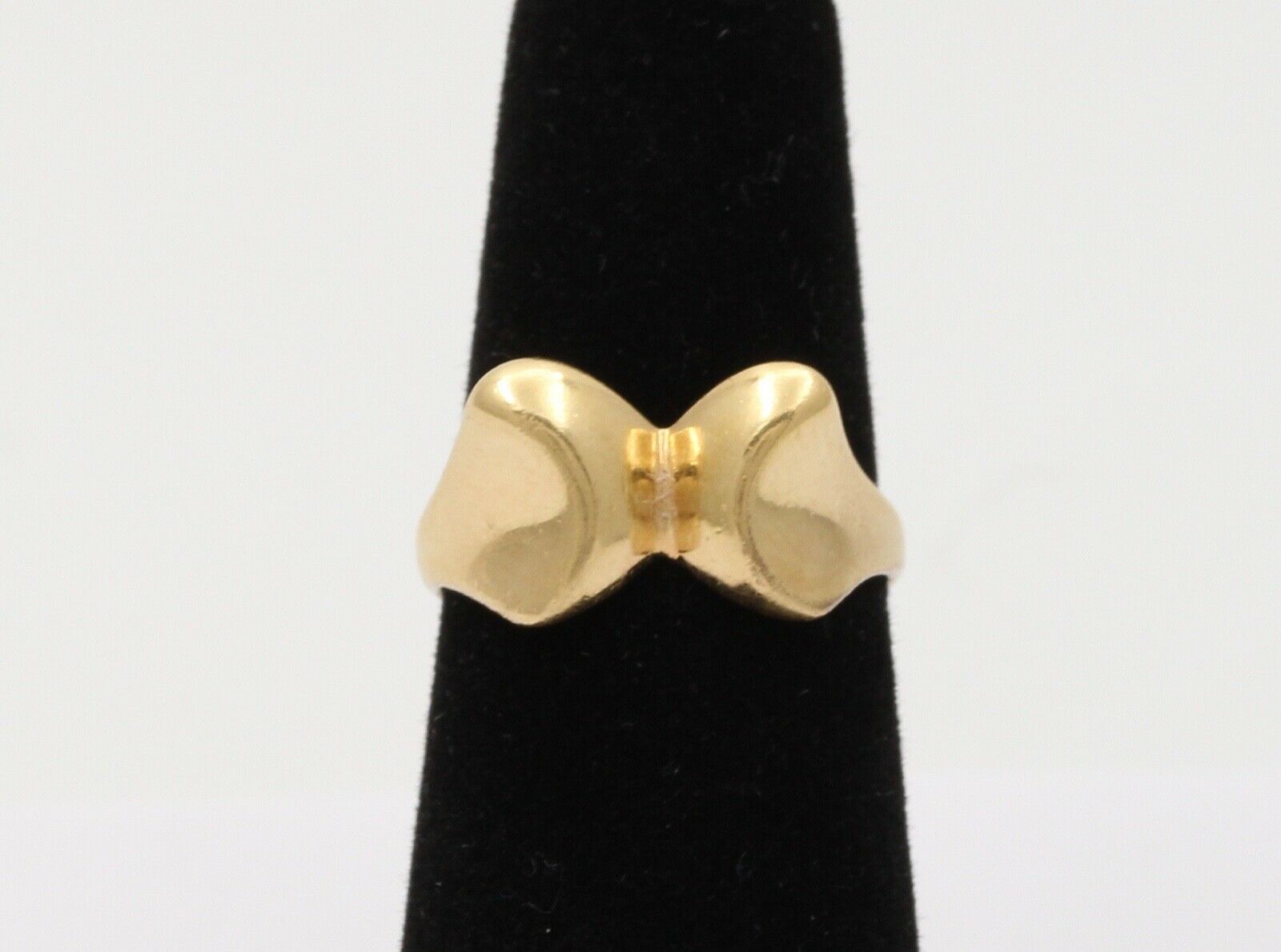 Tiffany and Co Elsa Peretti 18K Yellow Gold Full Hearts Ring
