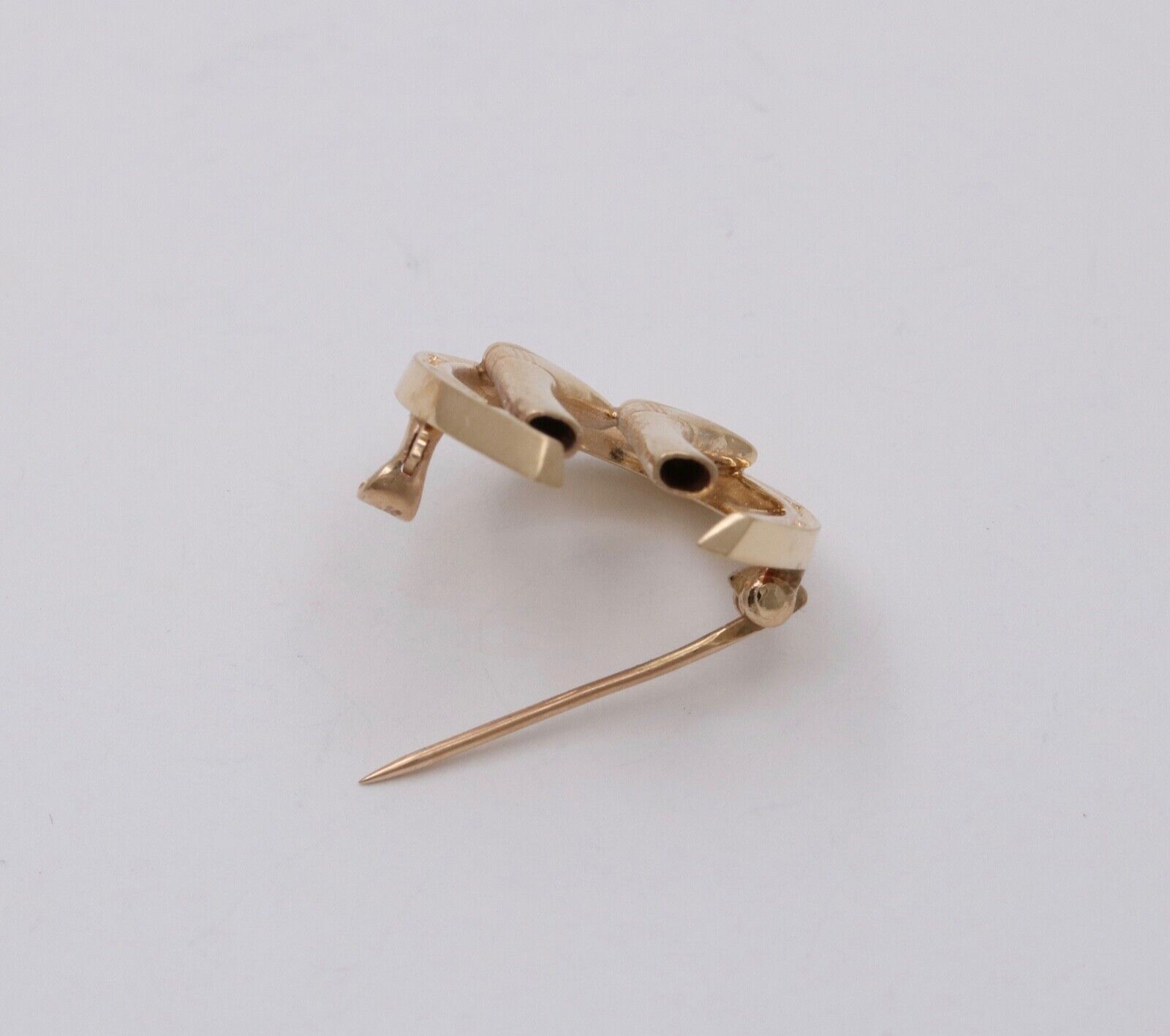 Vintage Horseshoes And Riding Boots 14K Yellow Gold
