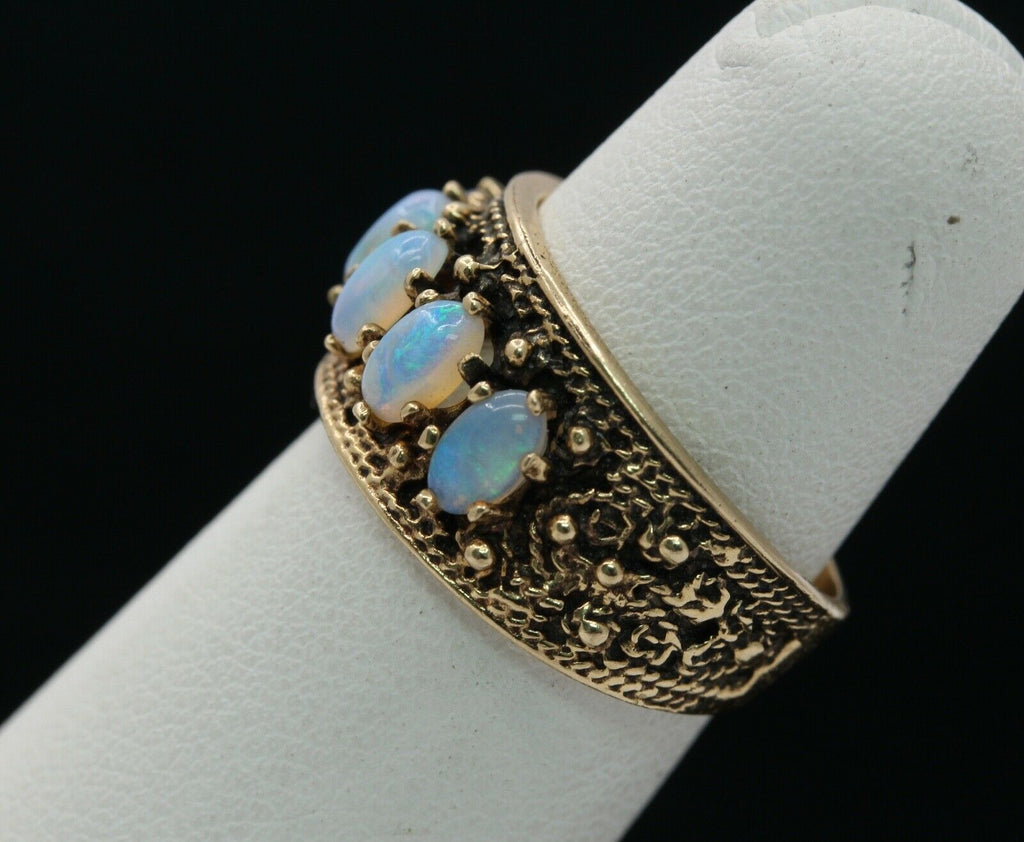 Victorian Ladies Opal 14K Yellow Gold Ring