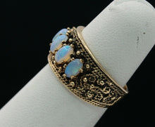 Load image into Gallery viewer, Victorian Ladies Opal 14K Yellow Gold Ring
