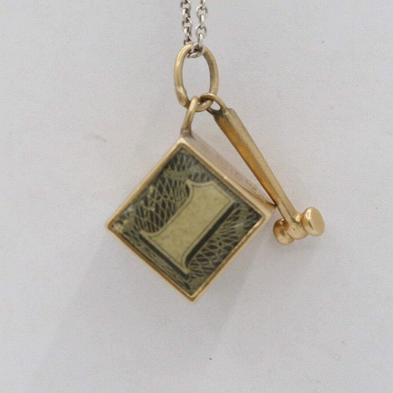 Vintage 14K Yellow Gold Emergency Money Charm