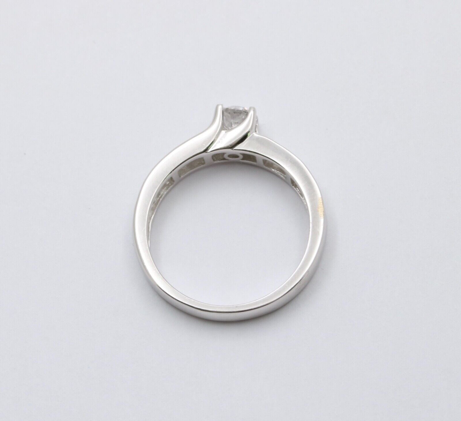 Vintage Diamonds 14K White Gold Wedding Ring