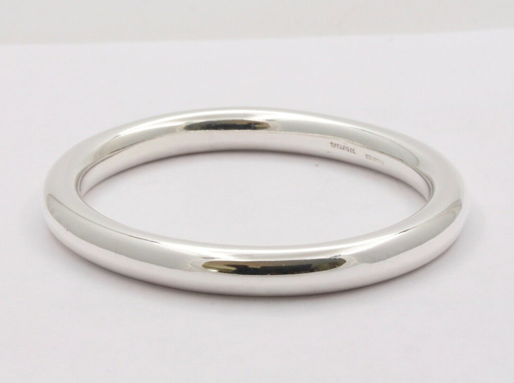 Tiffany and Co Vintage 925 Sterling Silver Bangle Bracelet