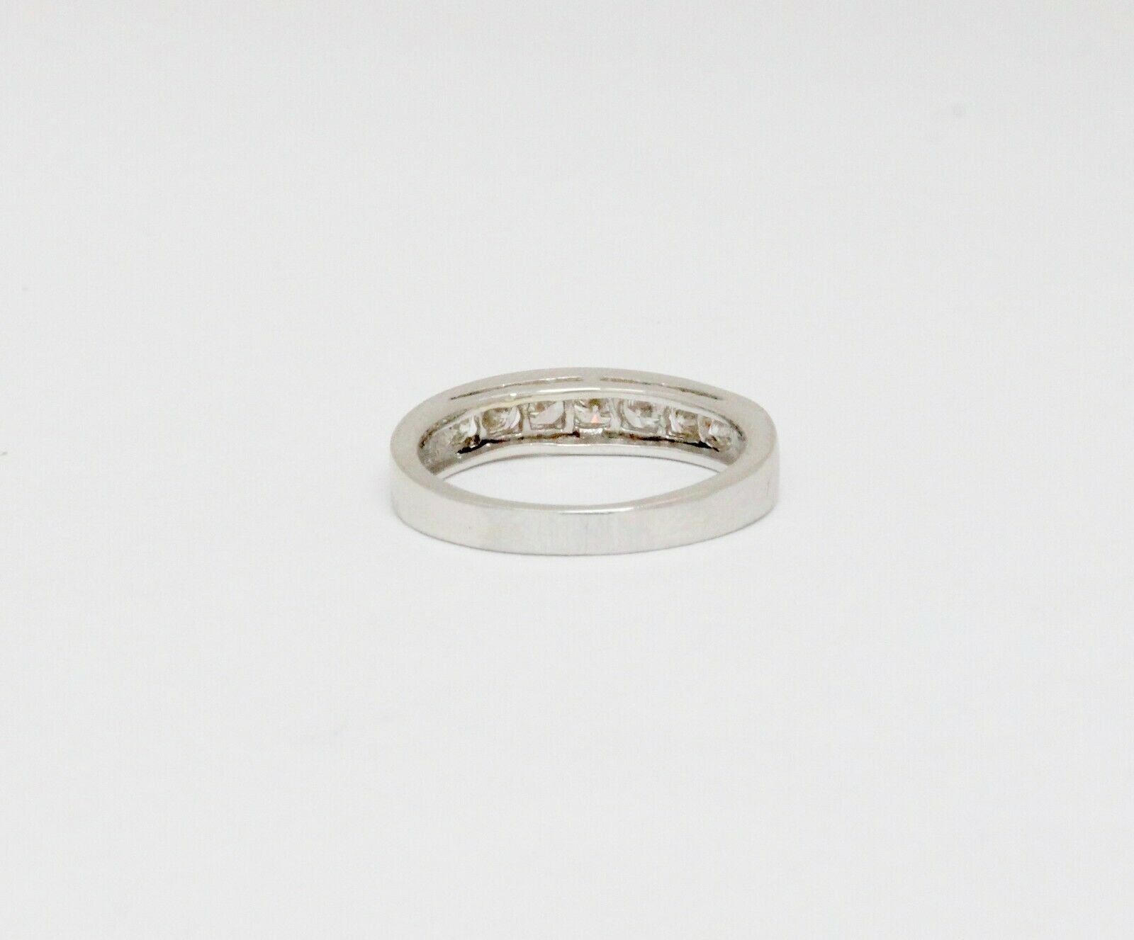 Vintage Platinum Diamond Wedding Band Ring