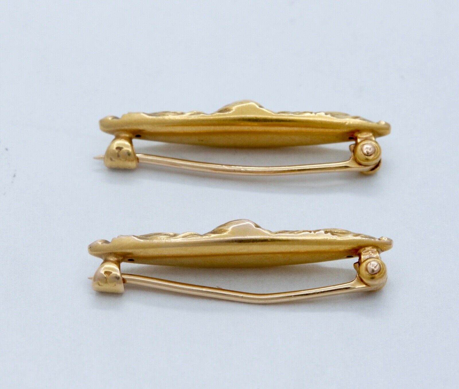 Art Nouveau 14K Yellow Gold Ladies Lingerie Pins Brooches George Krementz & Co