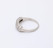 Load image into Gallery viewer, Antique Art Deco Diamond Platinum Ring band, Wedding Band
