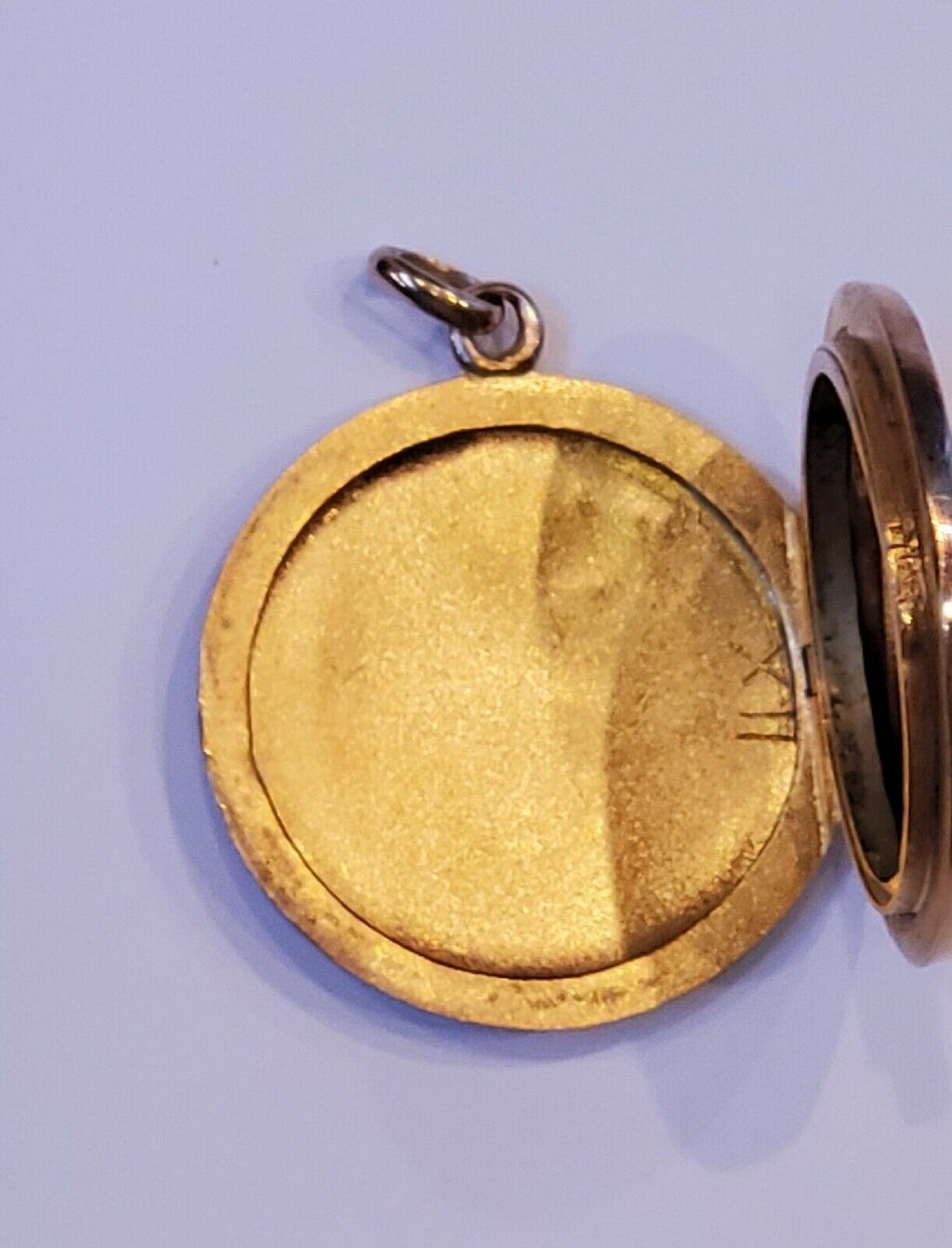 Victorian Repousse "Ladies Under The Star" Locket Pendant