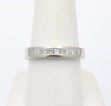 Load image into Gallery viewer, Vintage Men&#39;s Diamonds Platinum Ring Band
