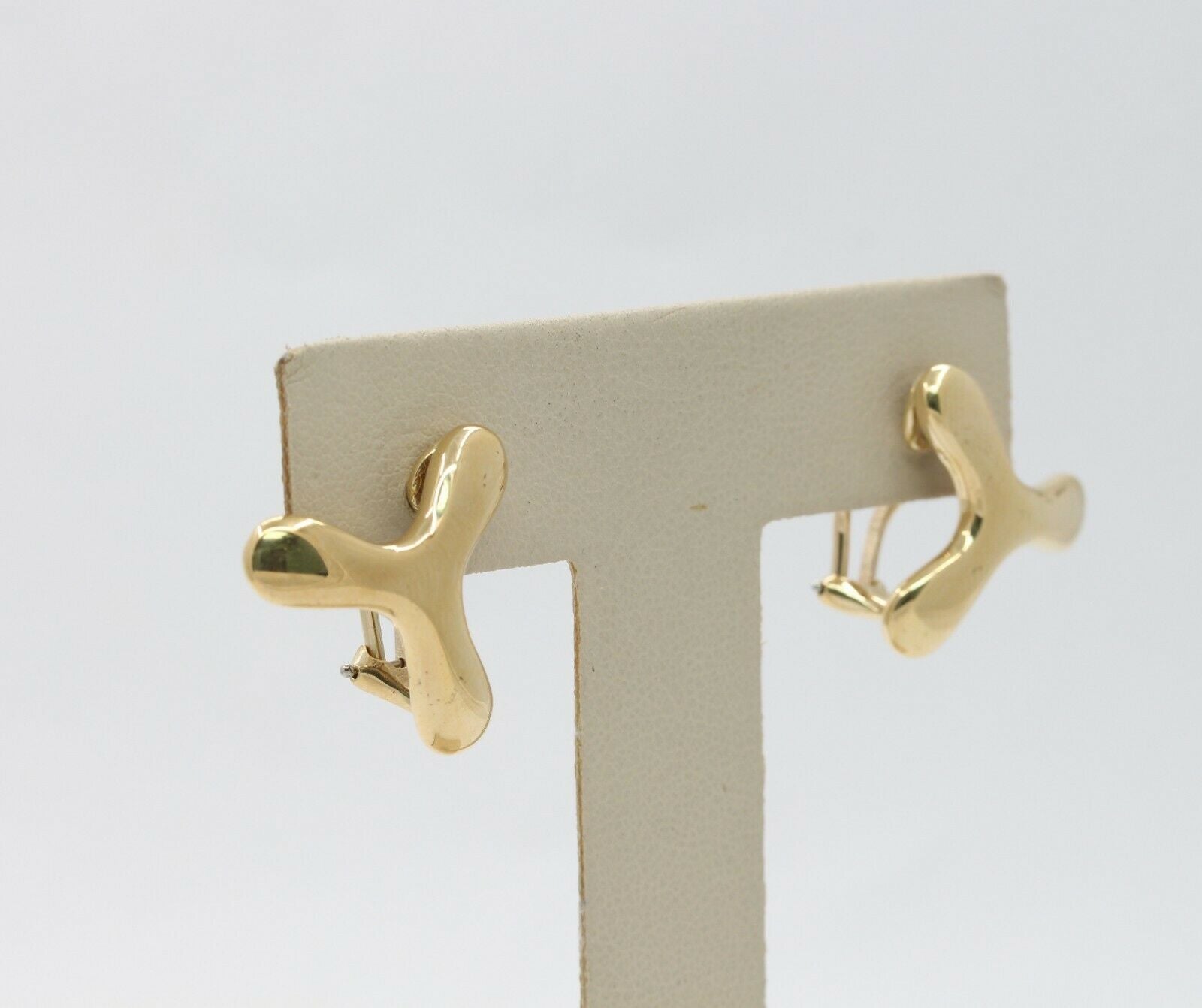 Tiffany & Co. Vintage 18K Yellow Gold Clip Earrings