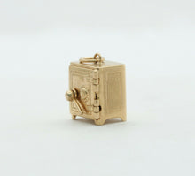 Load image into Gallery viewer, Vintage 14K Yellow Gold Safe Charm
