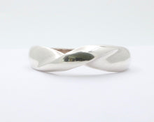 Load image into Gallery viewer, Vintage French Tiffany And Co. 925 Twist Bangle Cuff Bracelet
