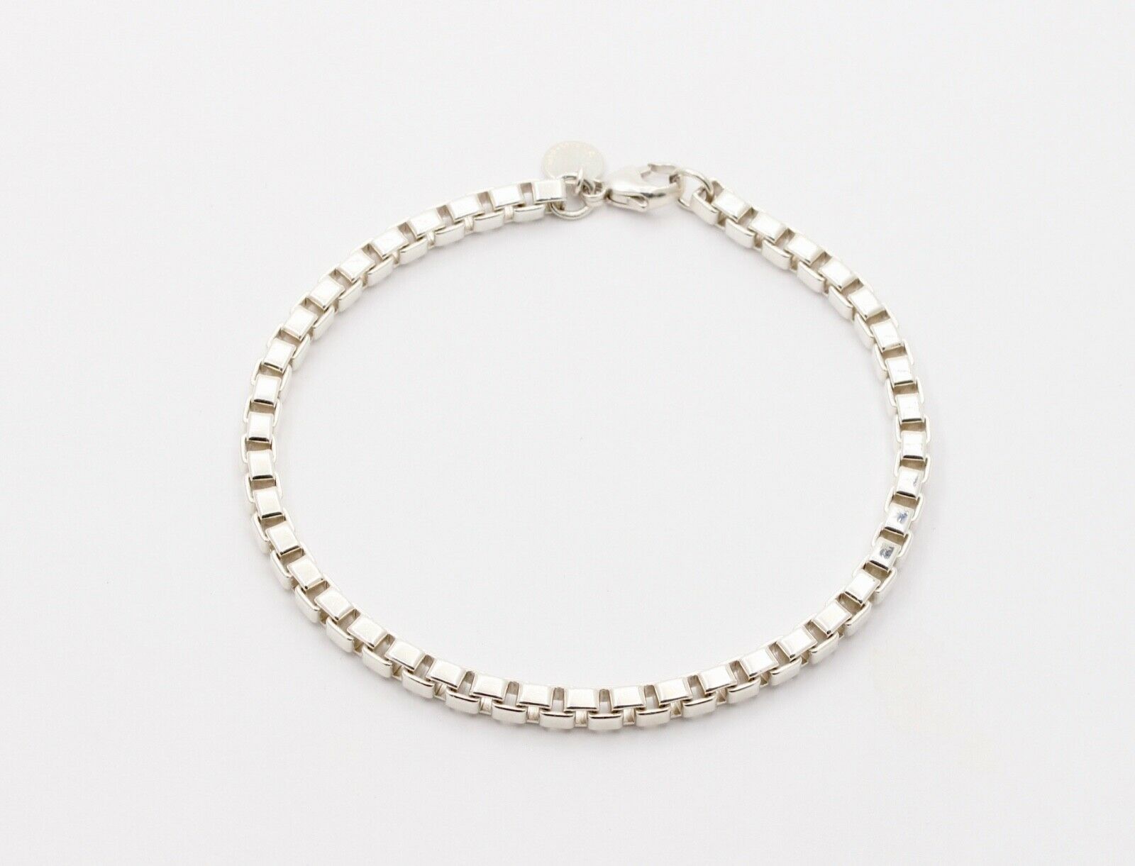 Tiffany And Co Venetian Link Bracelet in 925 Sterling Silver