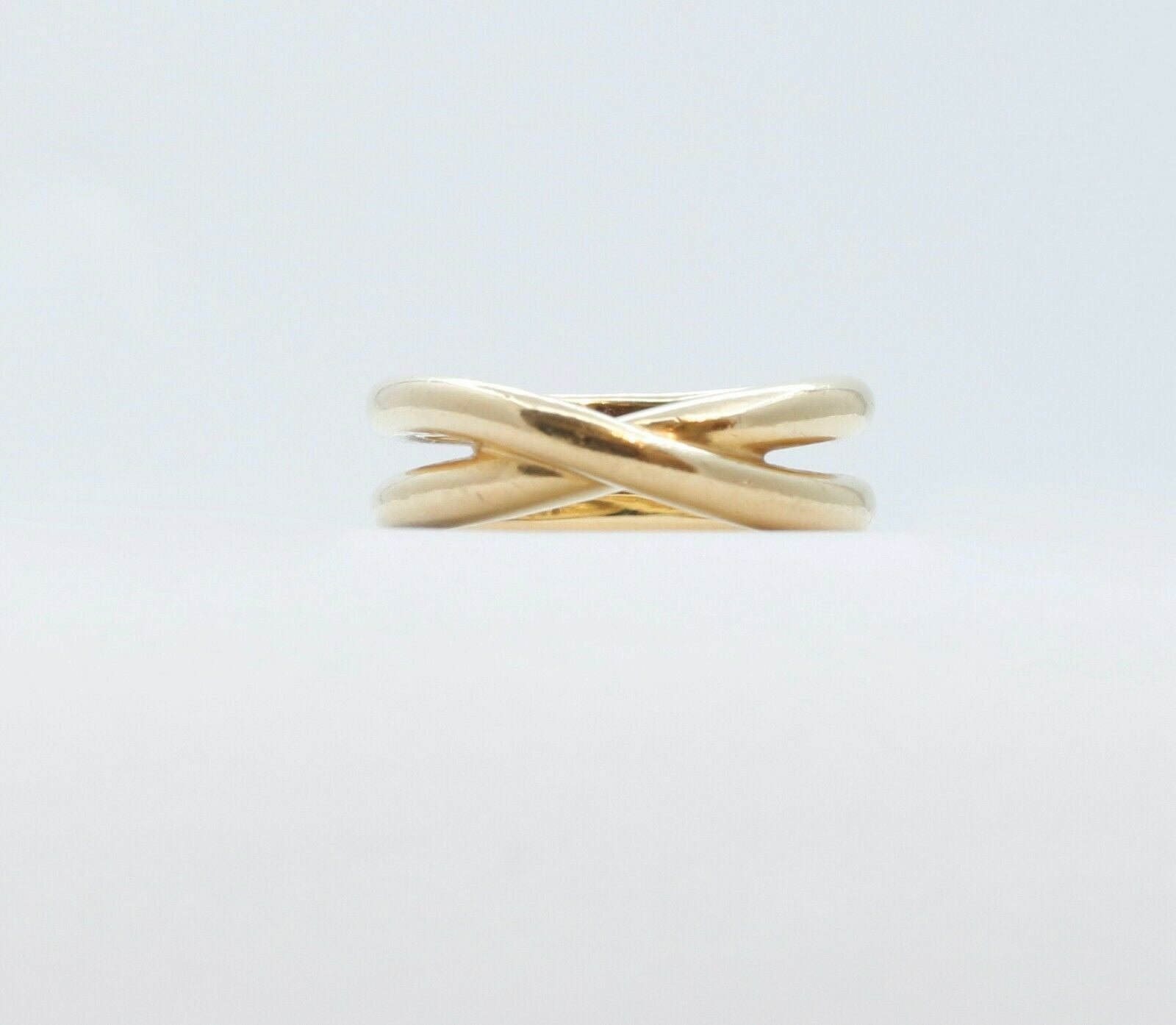 Tiffany's & Co Paloma Picasso Le Cercle 18K Gold Ring Band
