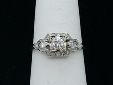 Load image into Gallery viewer, Art Deco 18K White Gold Diamonds Ring
