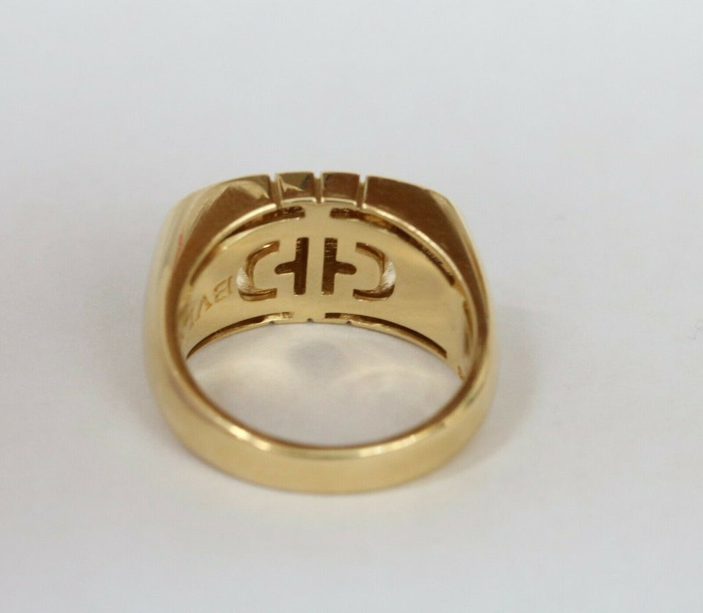 Vintage Bulgari Parentesi 18K Yellow Gold Ring
