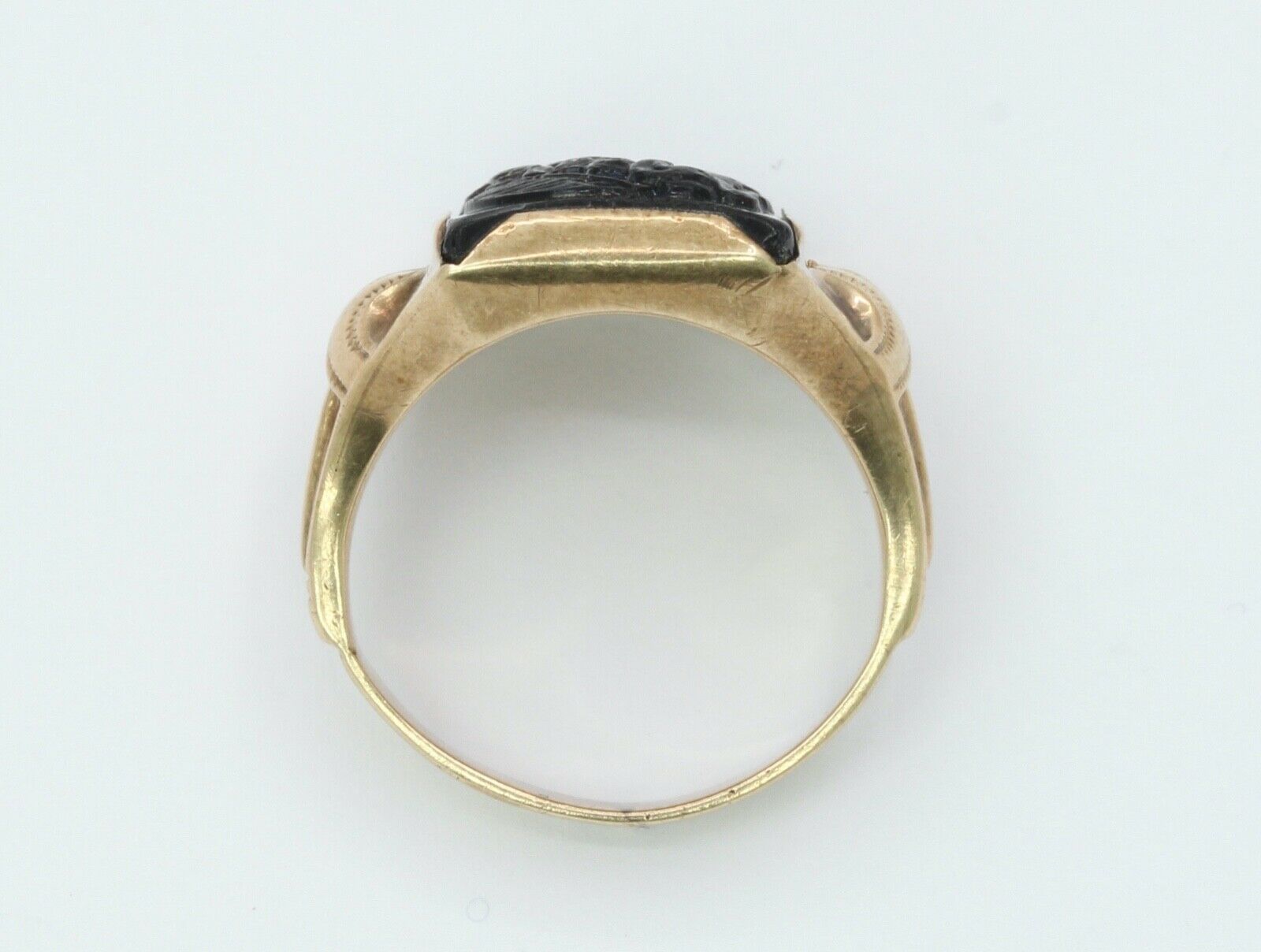 Otsby Barton 10K Yellow Gold Carnelian Ring