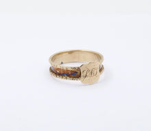 Load image into Gallery viewer, Antique Georgian 14K yellow Gold Ring Band.
