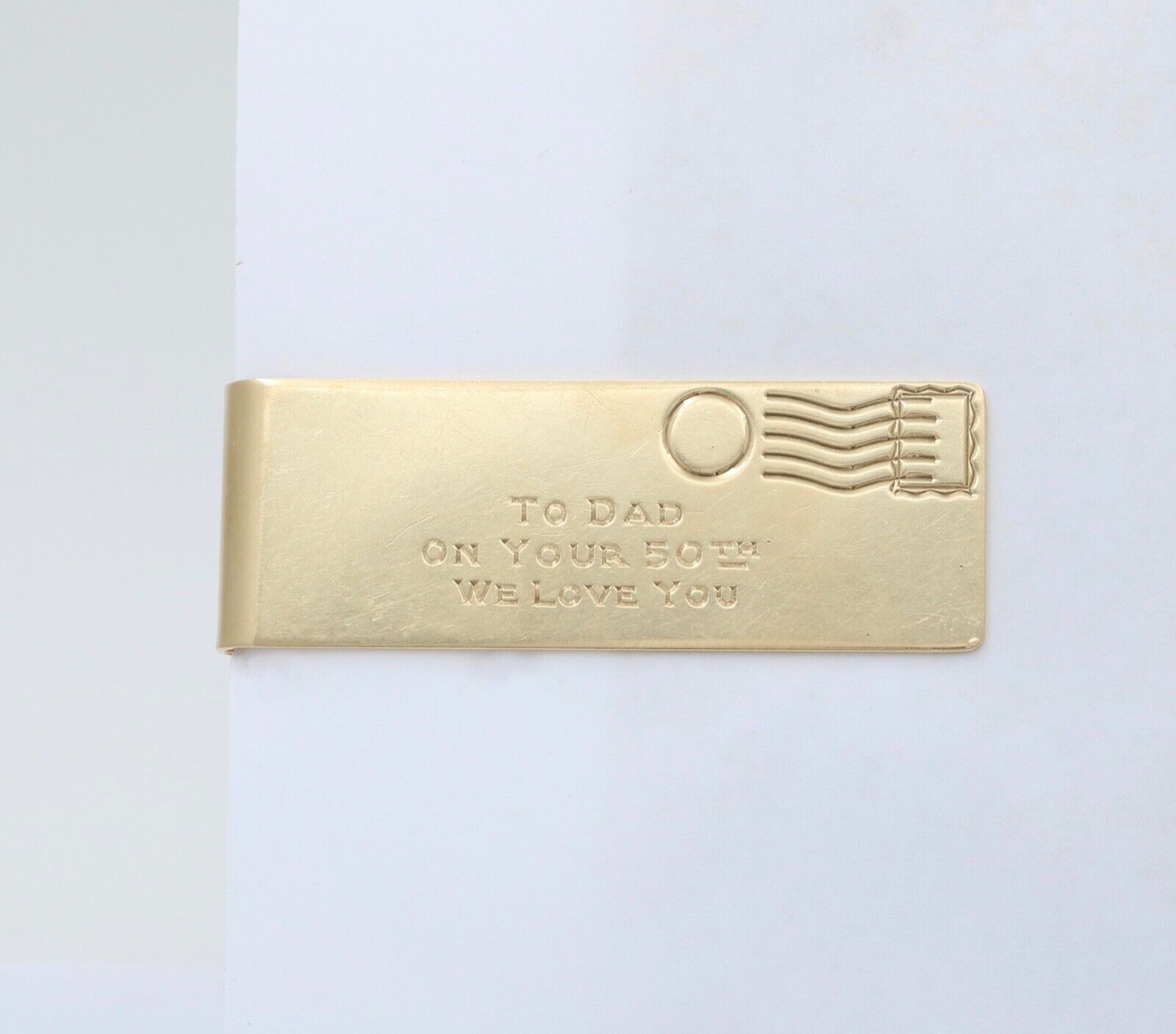 Vintage Tiffany and Co. 14K Yellow Gold Money Clip