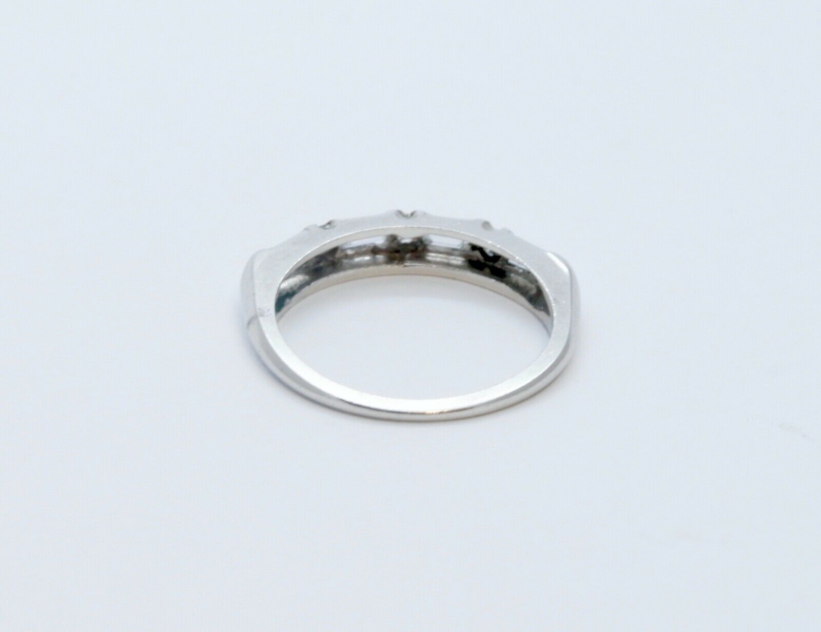 Art Deco Ladies Diamonds Platinum Wedding Band