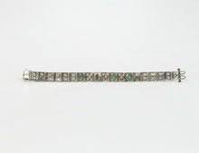 Load image into Gallery viewer, Art Deco Diamond 14K White Gold Diamonds Ladies Bracelet
