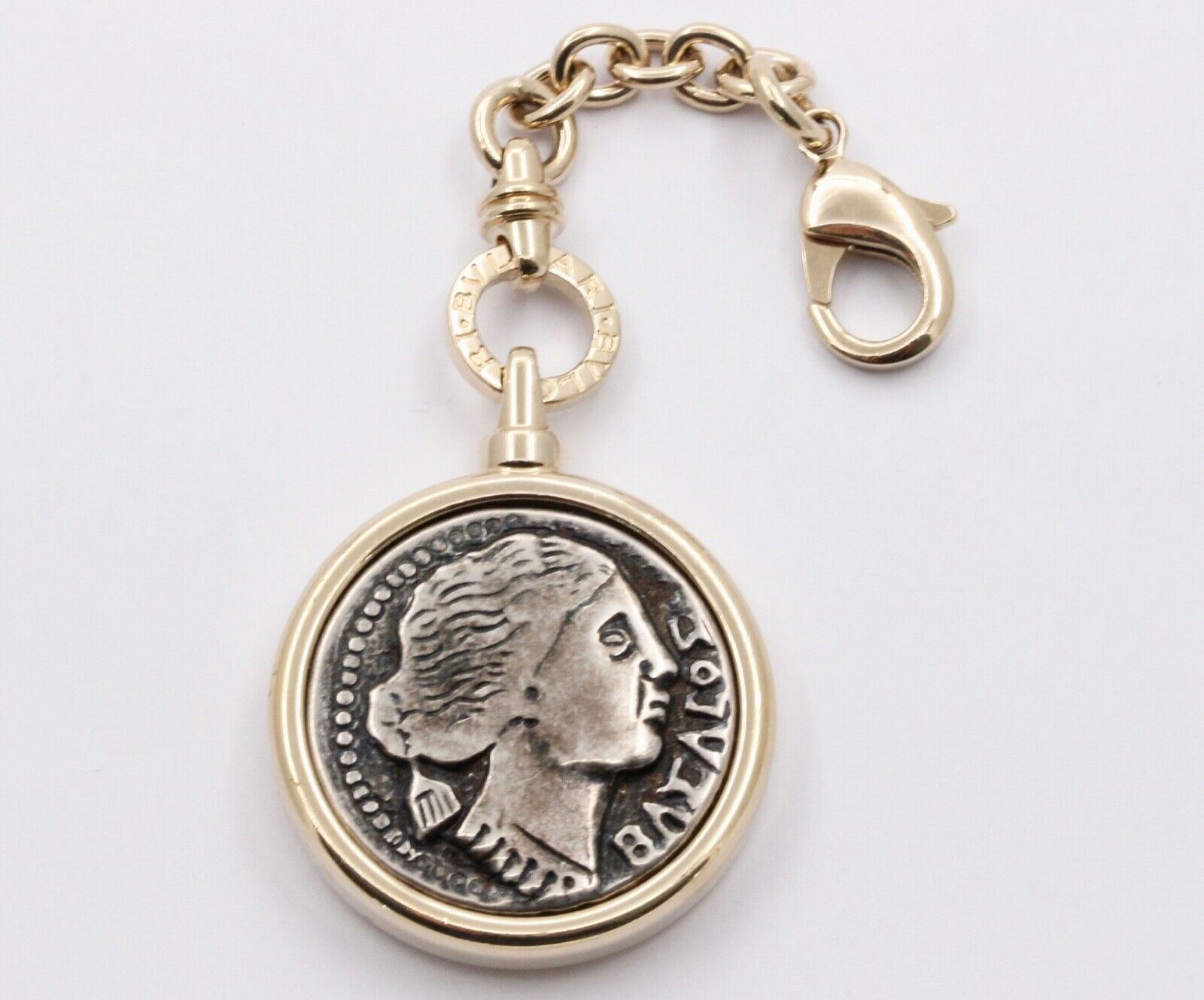 Bvlgari Monete Coin FOB Chain Clasp