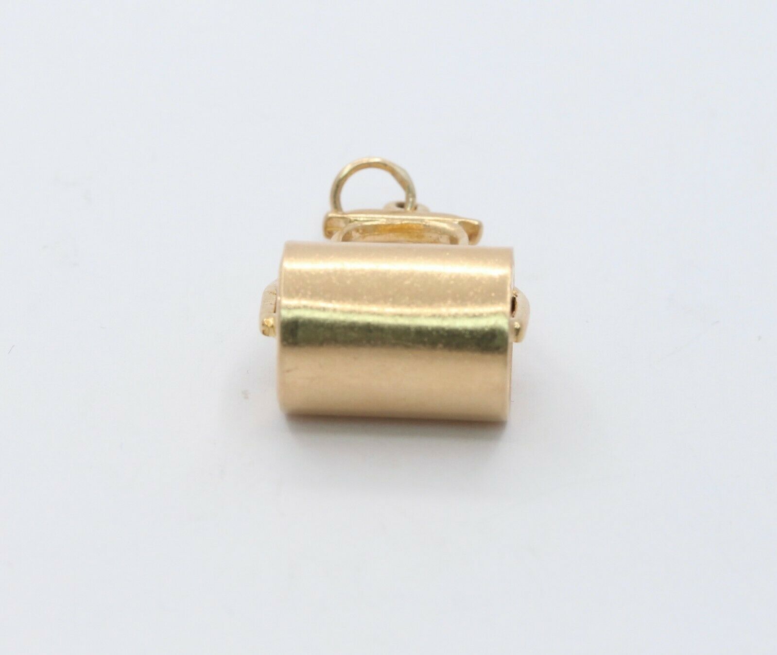 Vintage 14K Yellow Gold Contractor Garden Roller Charm