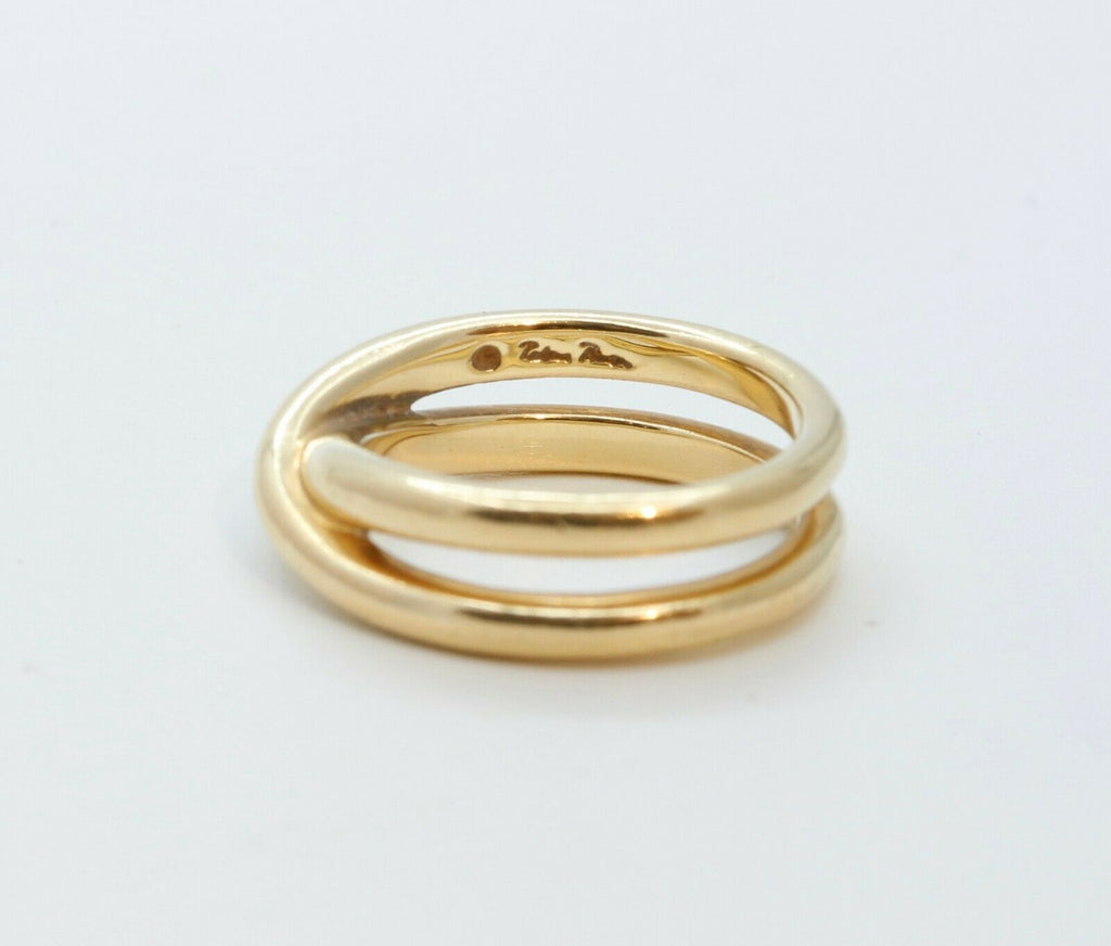 Tiffany's & Co Paloma Picasso Le Cercle 18K Gold Ring Band