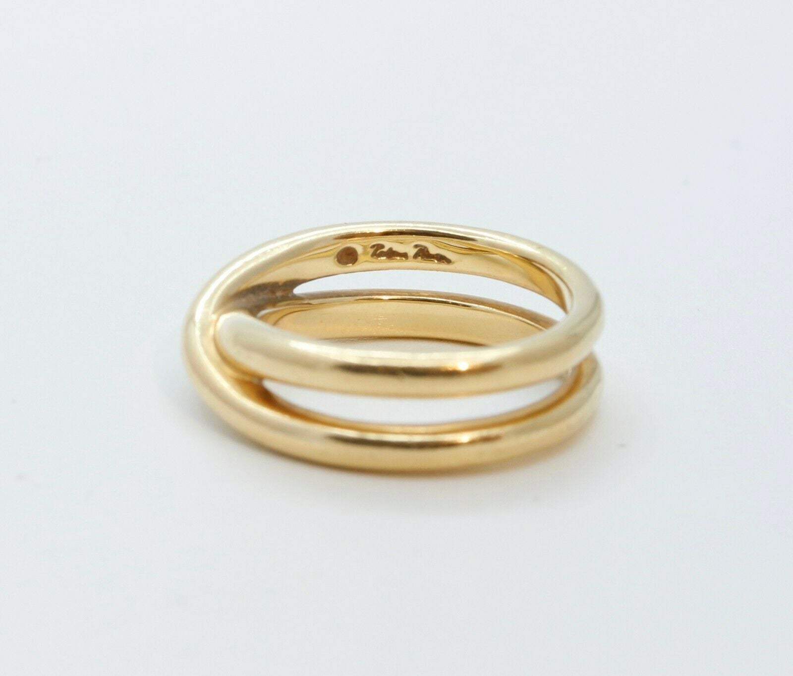 Tiffany's & Co Paloma Picasso Le Cercle 18K Gold Ring Band