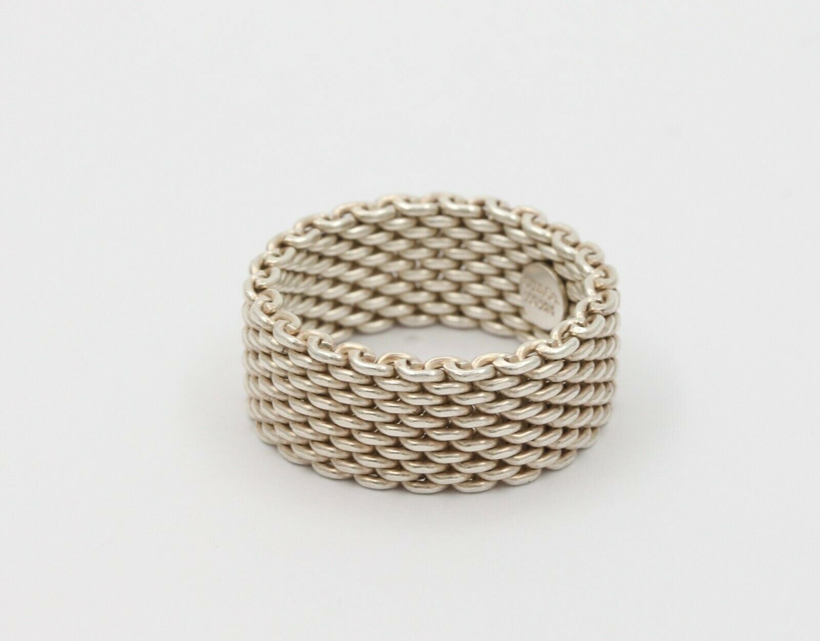 Classic Tiffany & Co Somerset Mesh Ring