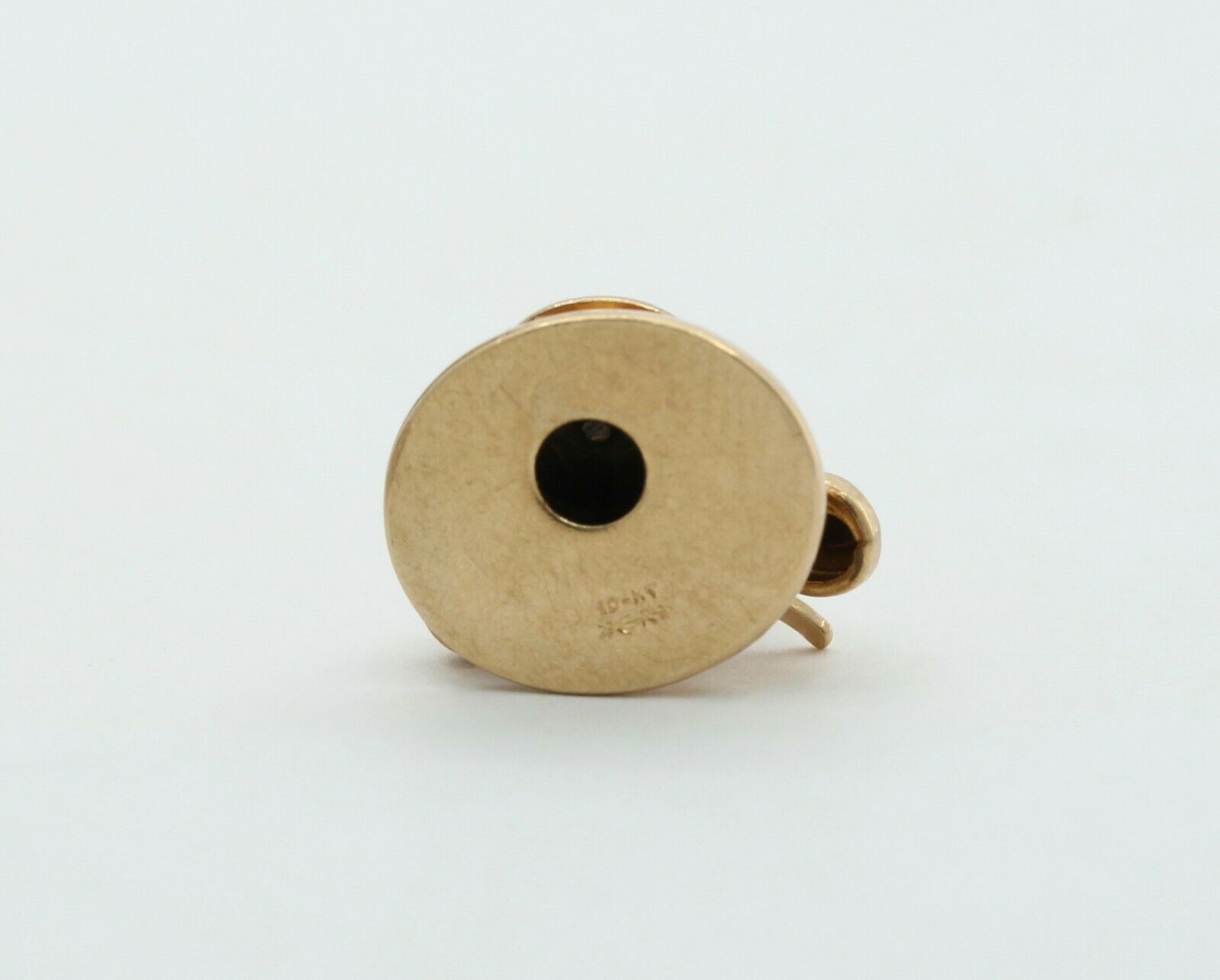 Vintage 10K Yellow Gold Rotary Phone Charm