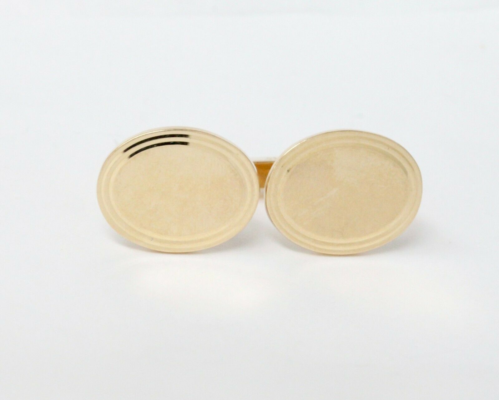 Vintage Tiffany & Co 14K Yellow Gold Cufflinks