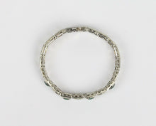 Load image into Gallery viewer, Art Deco Diamond 14K White Gold Diamonds Ladies Bracelet
