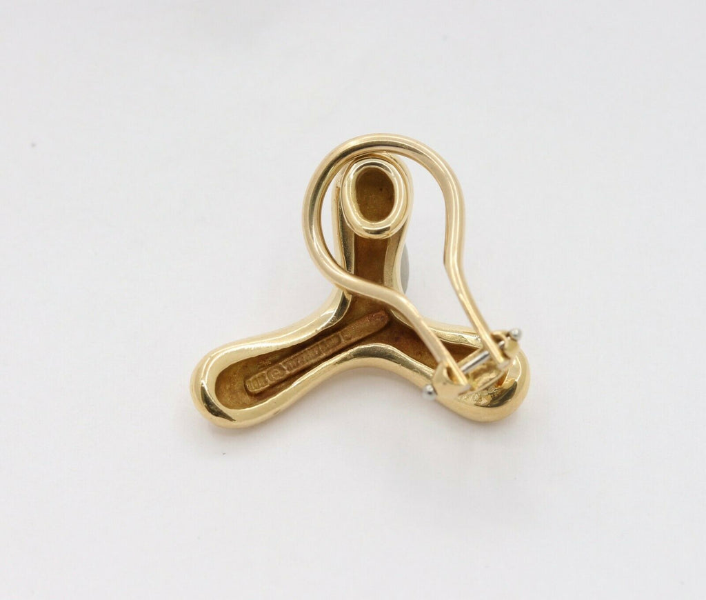 Tiffany & Co. Vintage 18K Yellow Gold Clip Earrings