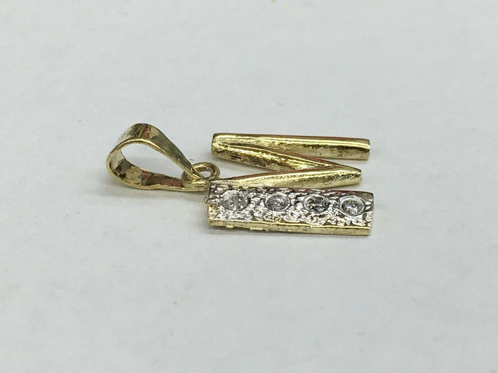 Cute Vintage "M" Pendant
