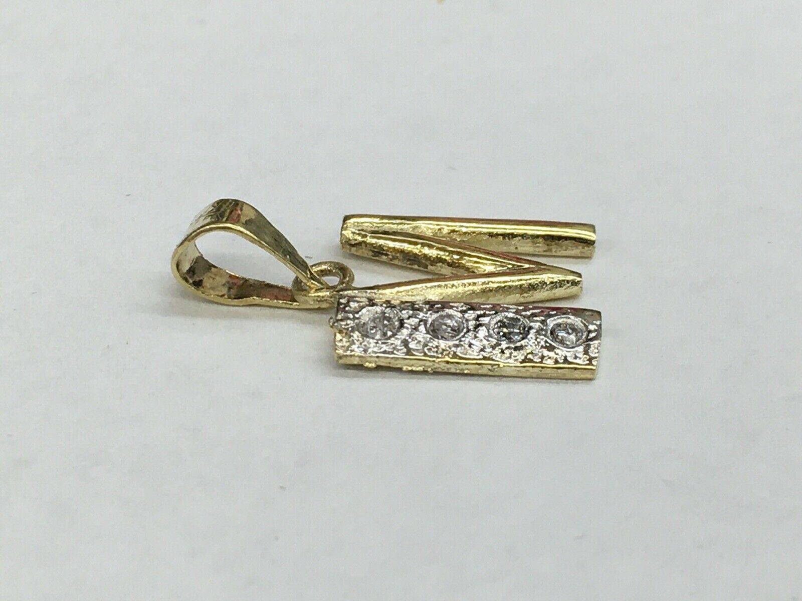 Cute Vintage "M" Pendant