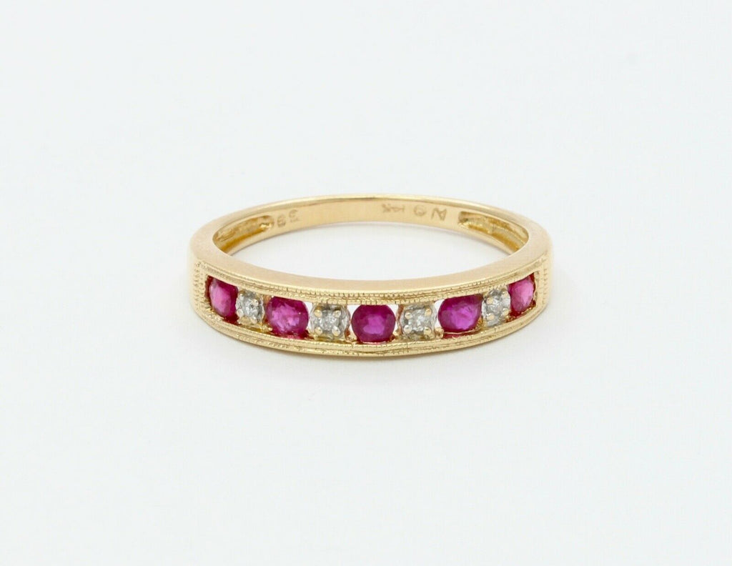 Vintage Ladies Rubies and Diamonds Ring