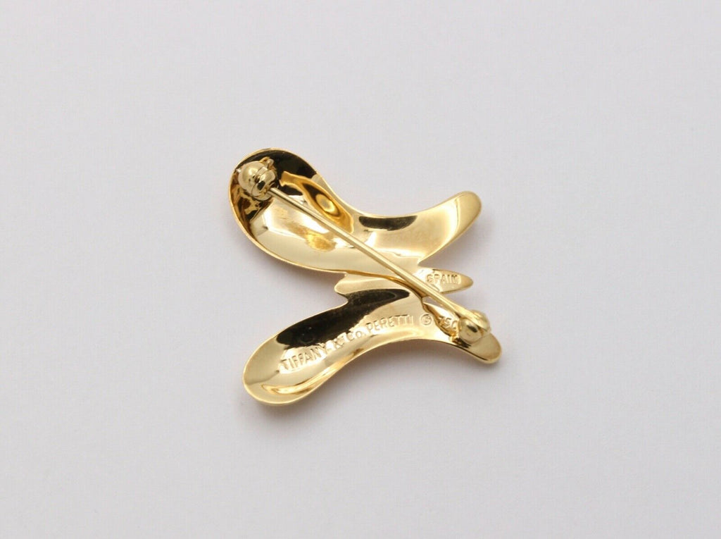 Tiffany and Co. Elsa Peretti Vintage Butterfly Brooch Pin