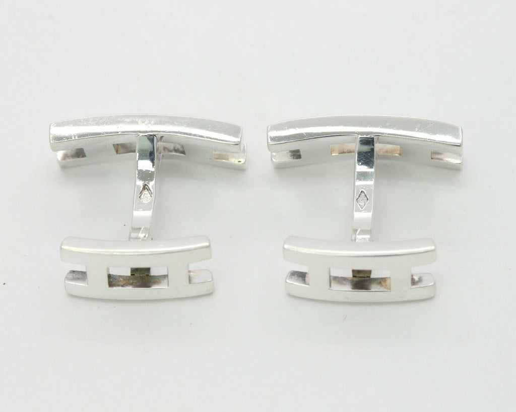 HERMÈS Sterling Parallele Cufflinks 925