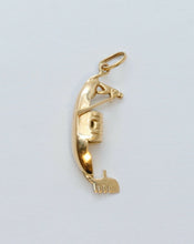 Load image into Gallery viewer, Vintage 18K Yellow Gold Gondola Pendant Charm
