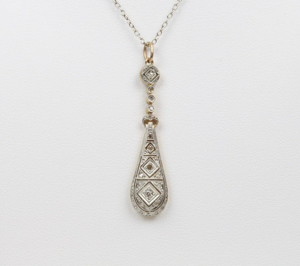 Art Deco Ladies Hanging Pendant