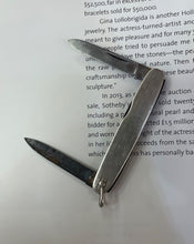 Load image into Gallery viewer, Vintage Sterling Silver Pocket Knife Pendant
