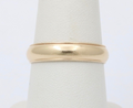 Vintage 14K Yellow Gold Wedding Band Ring, Stacking Band.
